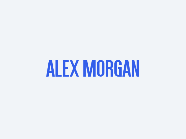 Alex Morgan