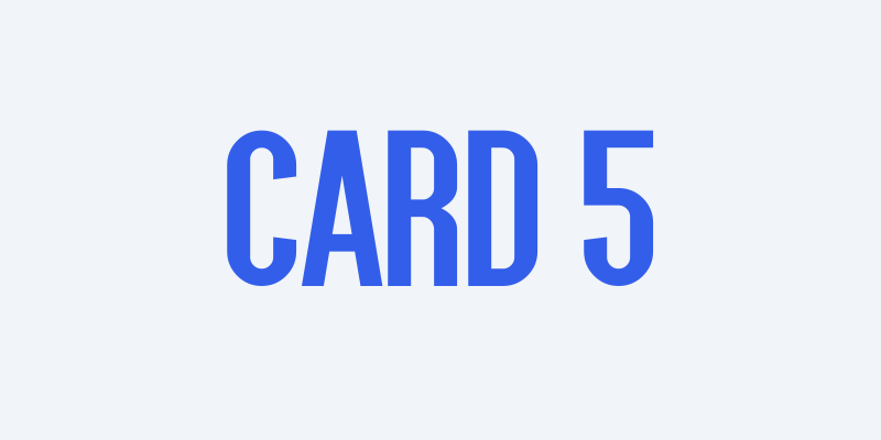 Card Five